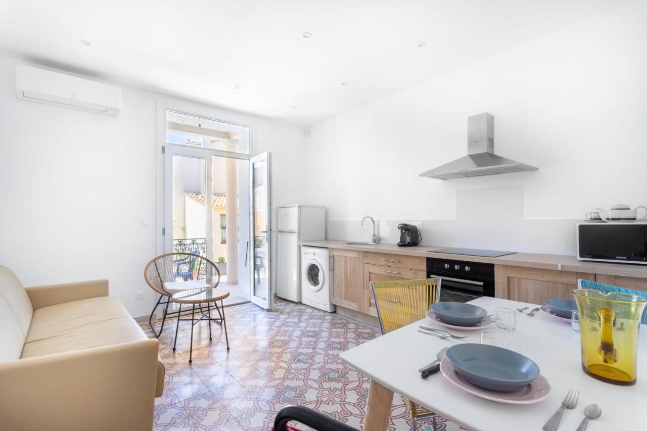 Luxurious 1 Bedroom, Ac, Terrace, Close Beaches - Dodo Et Tartine Carqueiranne Eksteriør billede